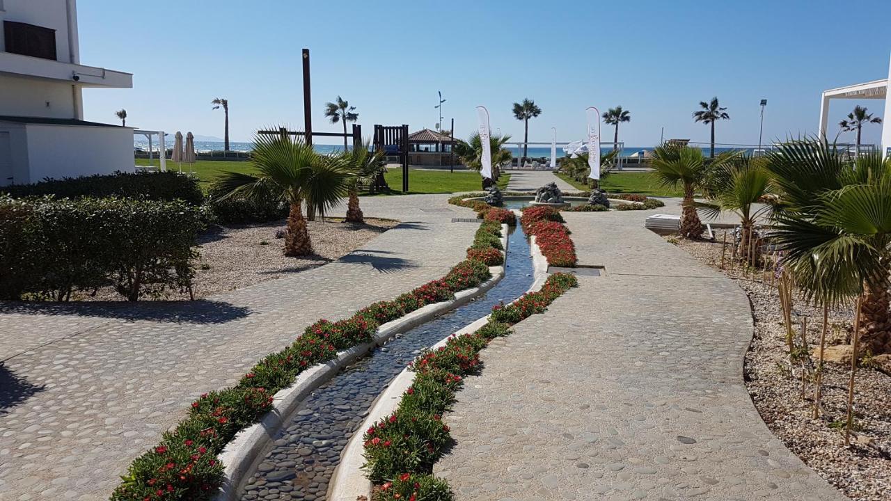 Aphrodite Beachfront Penthouse Apartment Ghaziveran Exterior foto